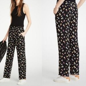 Ann Taylor Floral Easy Dress Pants
